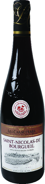 A.O.P(1) SAINT NICOLAS DE BOURGUEIL(2) LES CARACTÈRES