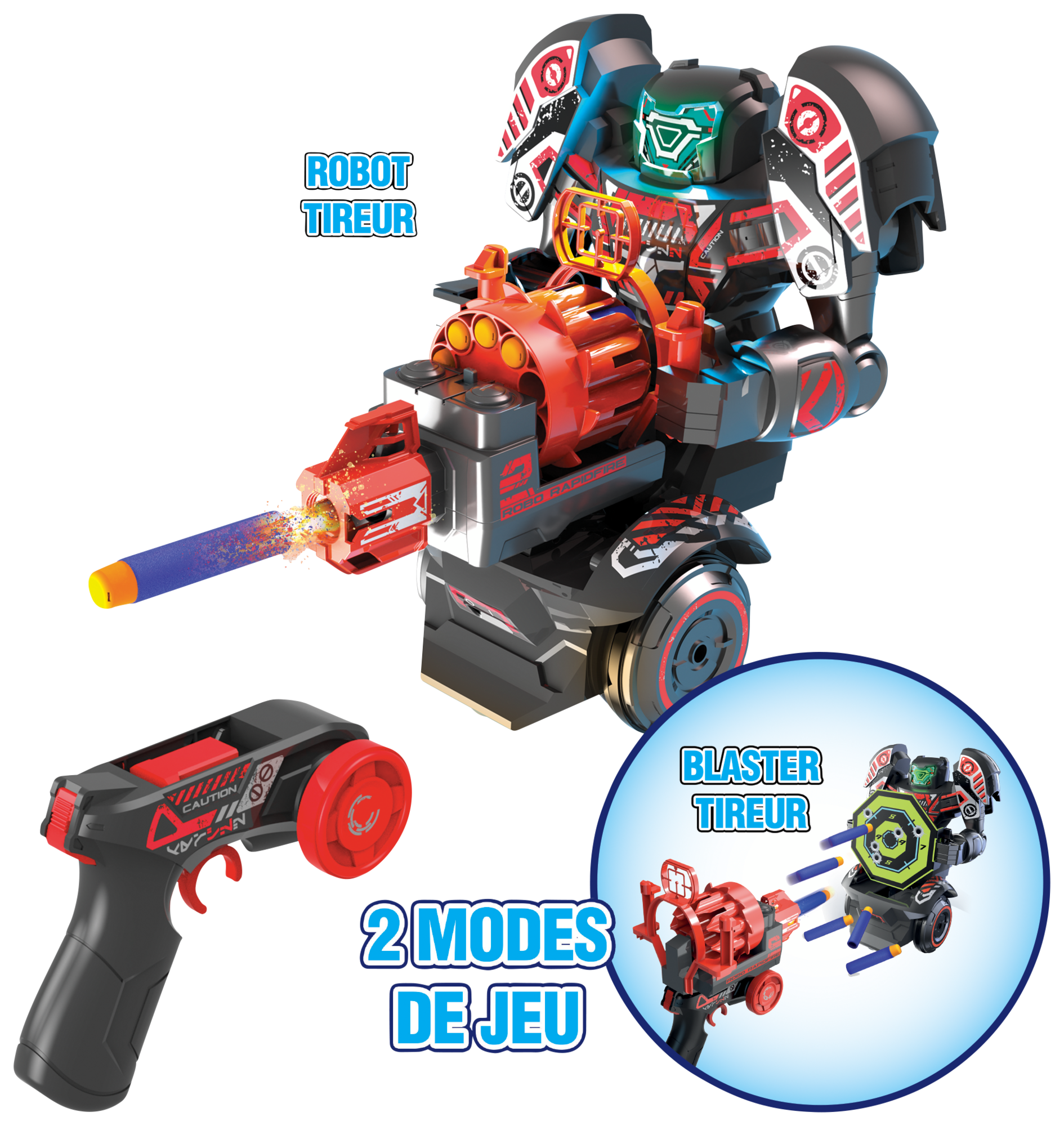 ROBOT RADIOCOMMANDé RAPIDFIRE