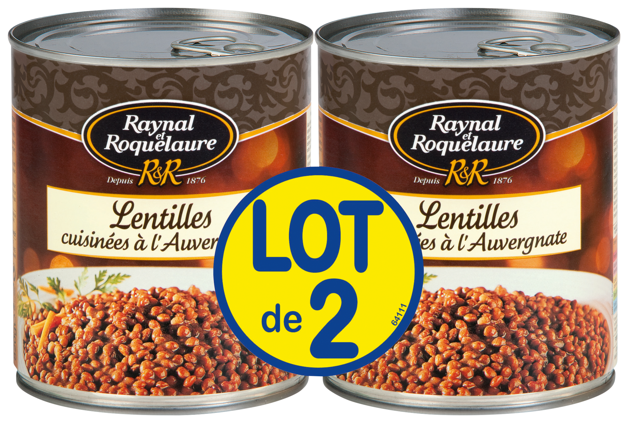 LENTILLES CUISINÉES À L'AUVERGNATE