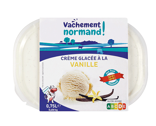 CRÈME GLACÉE À LA VANILLE