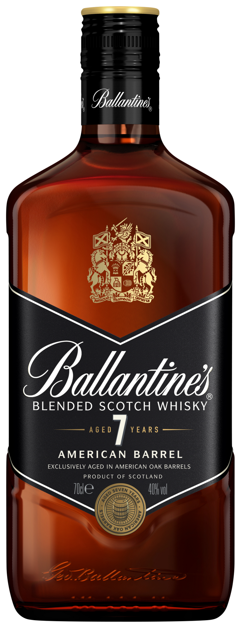 BLENDED SCOTCH WHISKY 7 ANS AMERICAN BARREL