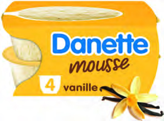 DANETTE MOUSSE VANILLE