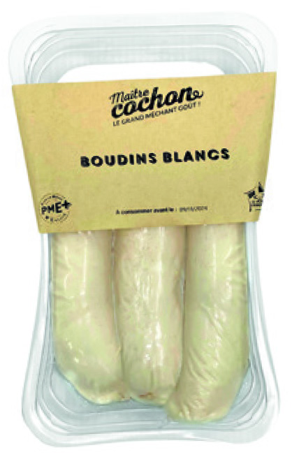 BOUDINS BLANCS X3 MAÎTRE COCHON