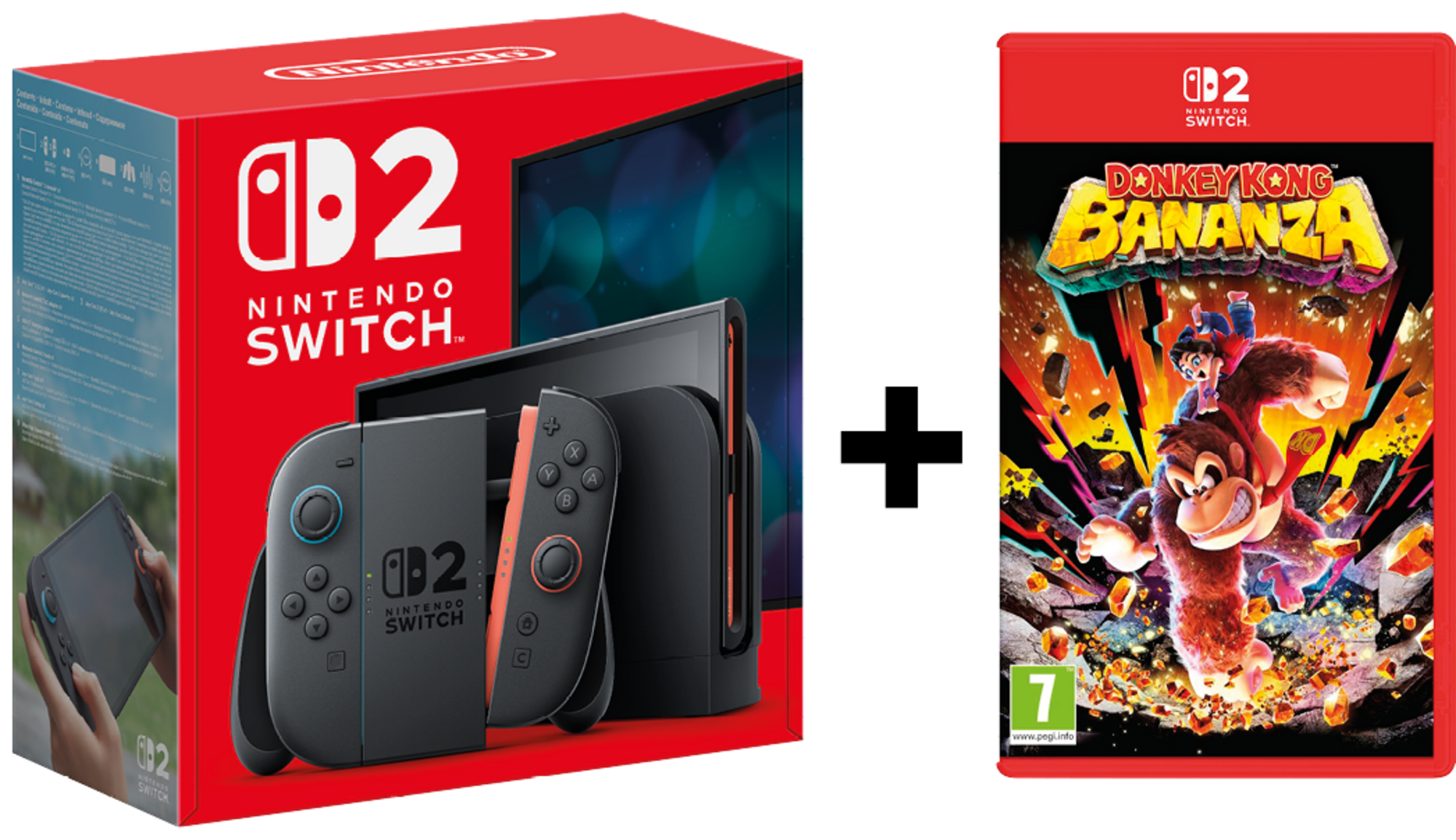 CONSOLE NINTENDO SWITCH 2 + DONKEY KONG BANANZA