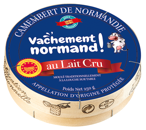 CAMEMBERT DE NORMANDIE AOP 22% MAT.GR.