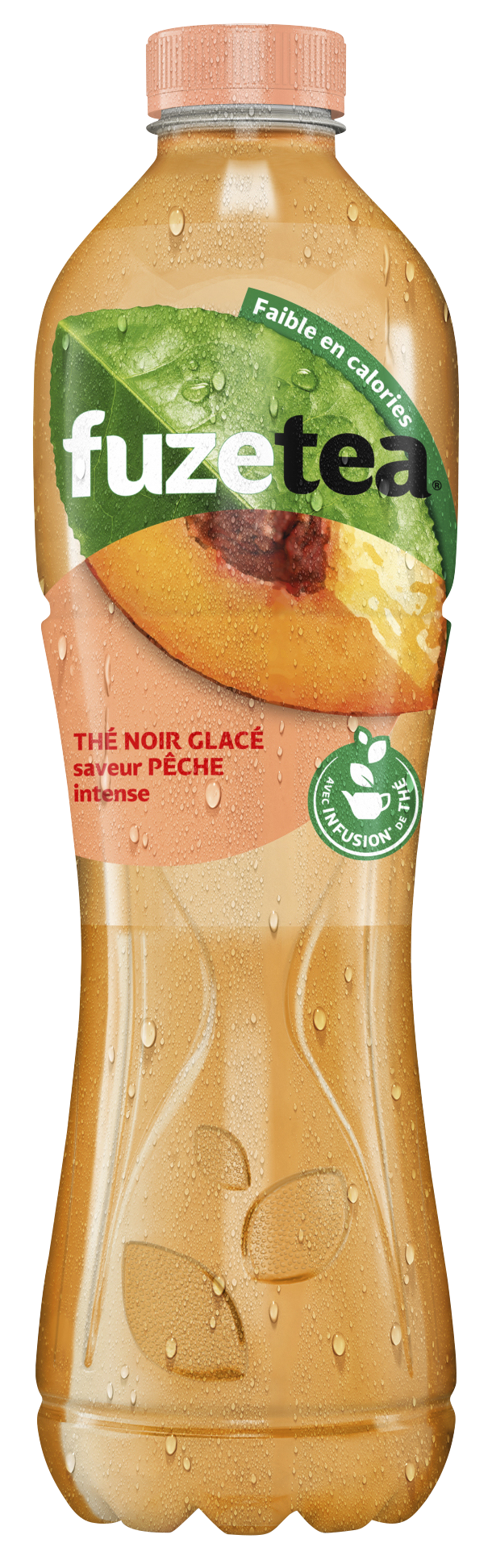 THÉ NOIR GLACÉ INFUSÉ SAVEUR PÊCHE INTENSE