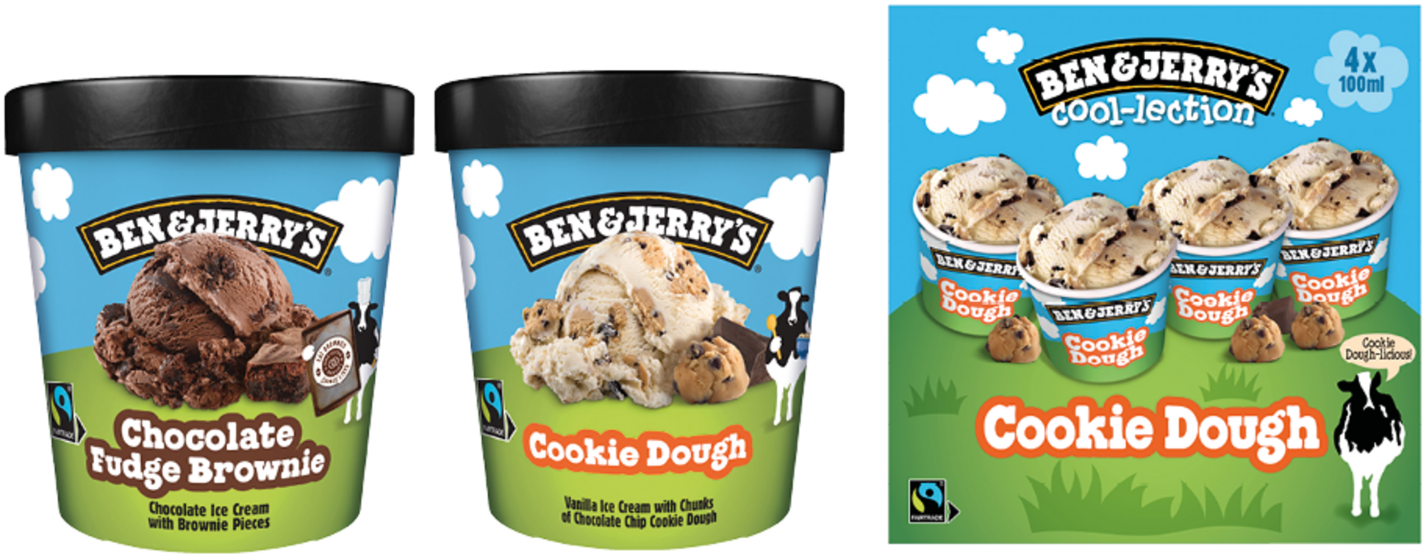 SUR LES PRODUITS PRÉSENTS EN MAGASIN DE LA GAMME "BEN & JERRY'S"