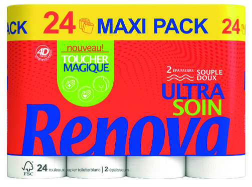 PAPIER HYGIÉNIQUE RENOVA