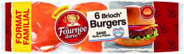 BRIOCH’ BURGERS NATURE X6