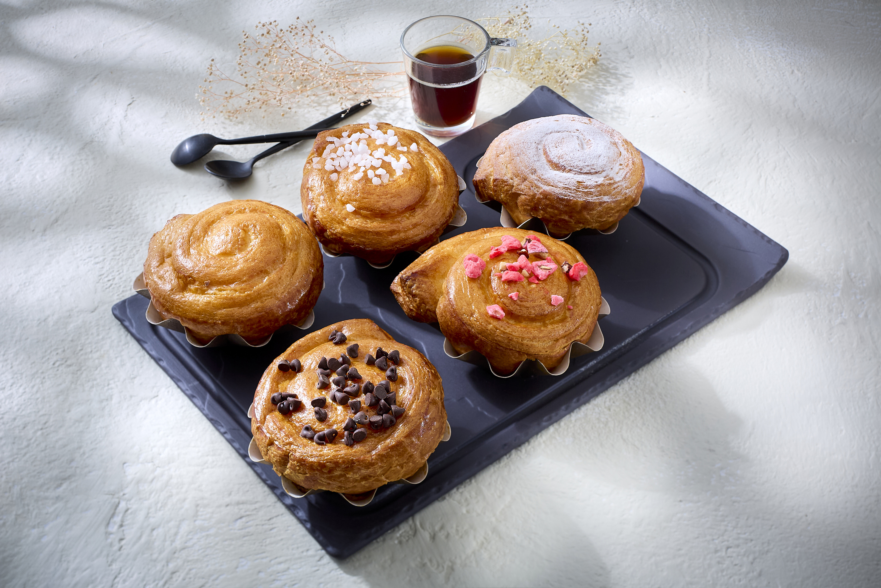 5 BRIOCHES FEUILLETÉES