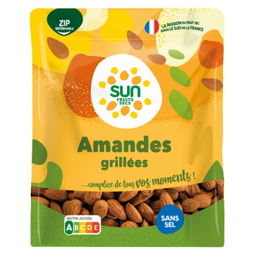 AMANDES DÉCORTIQUÉES GRILLÉES