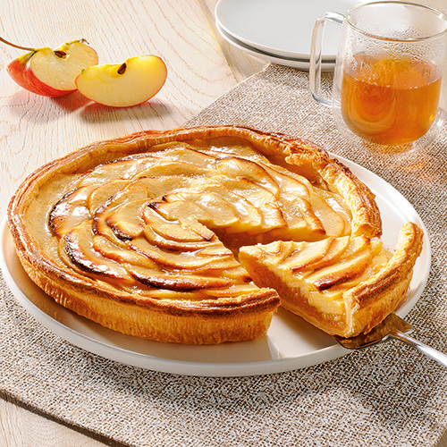 TARTE AUX POMMES FEUILLETÉE