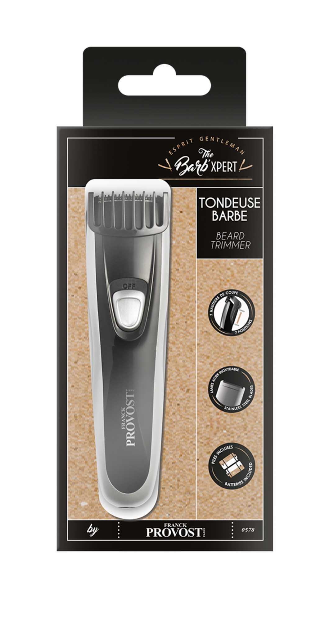 Tondeuse à Barbe Atlas For Men - Fonctionne Sur Piles - Occasion En Bon état De Marche