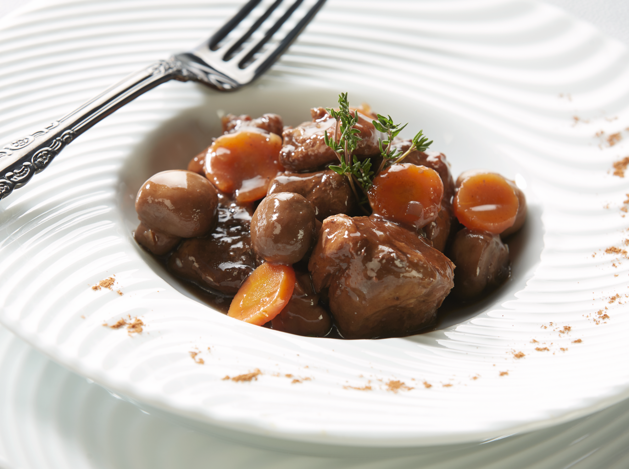 Bœuf charolais au vin du Médoc
"Les cuisines d'Armor"
