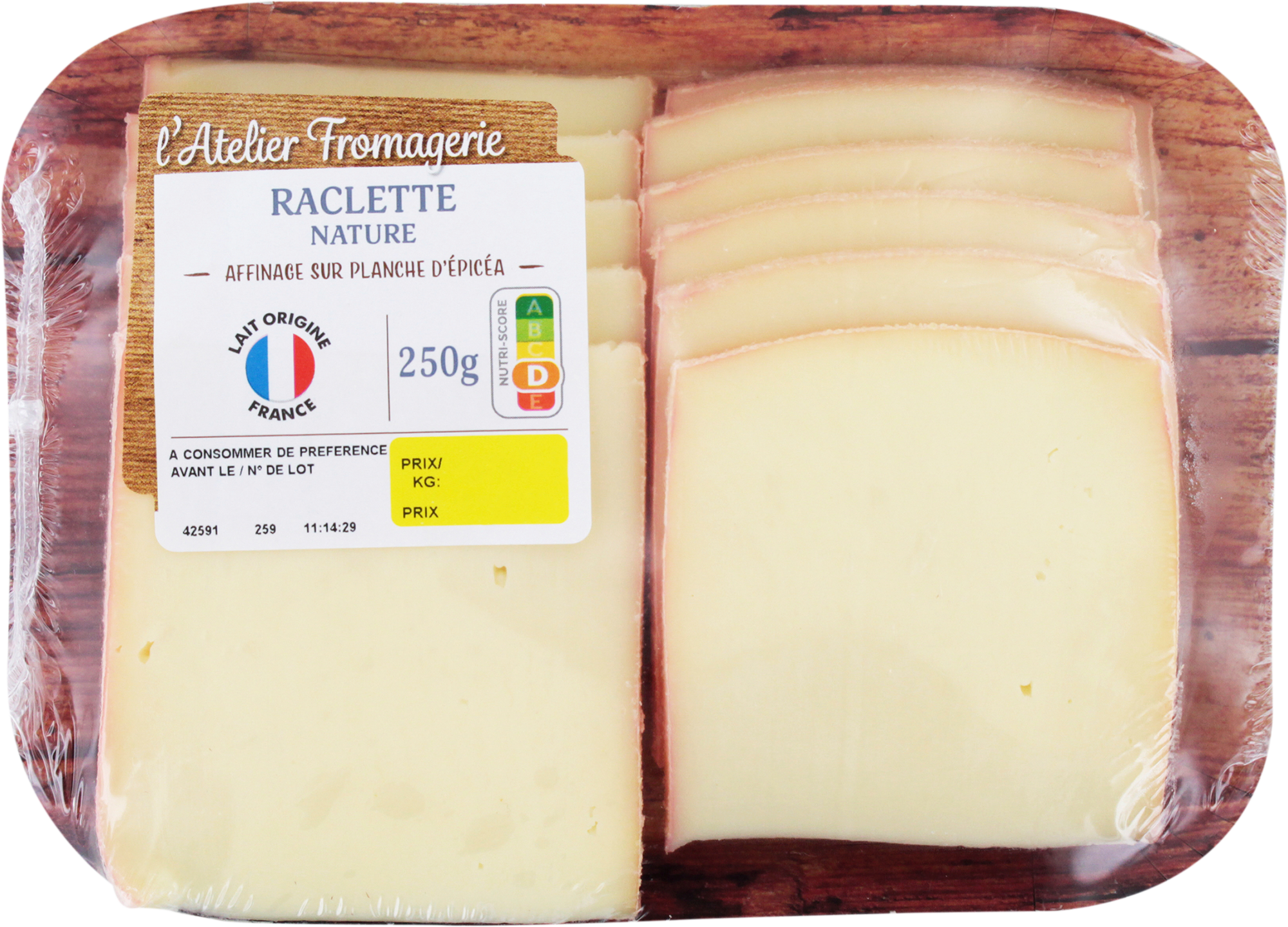 SUR LES PRODUITS PRÉSENTS EN MAGASIN DE LA GAMME "L'ATELIER FROMAGERIE"