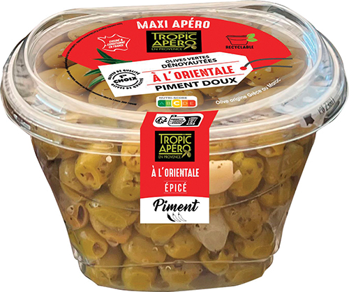OLIVES VERTES DÉNOYAUTÉES