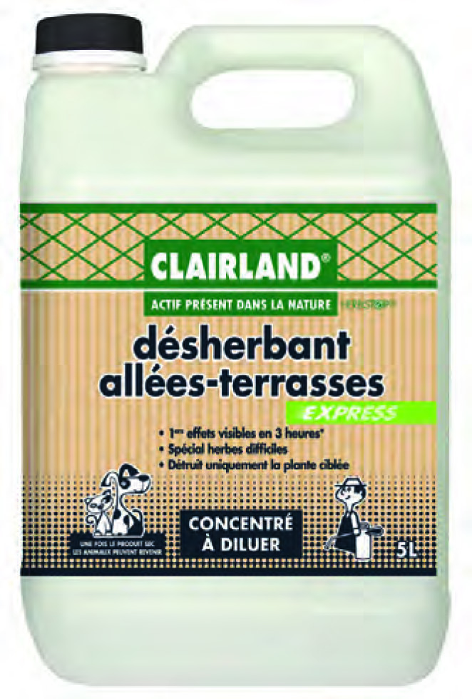 DÉSHERBANT ALLÉES TERRASSES