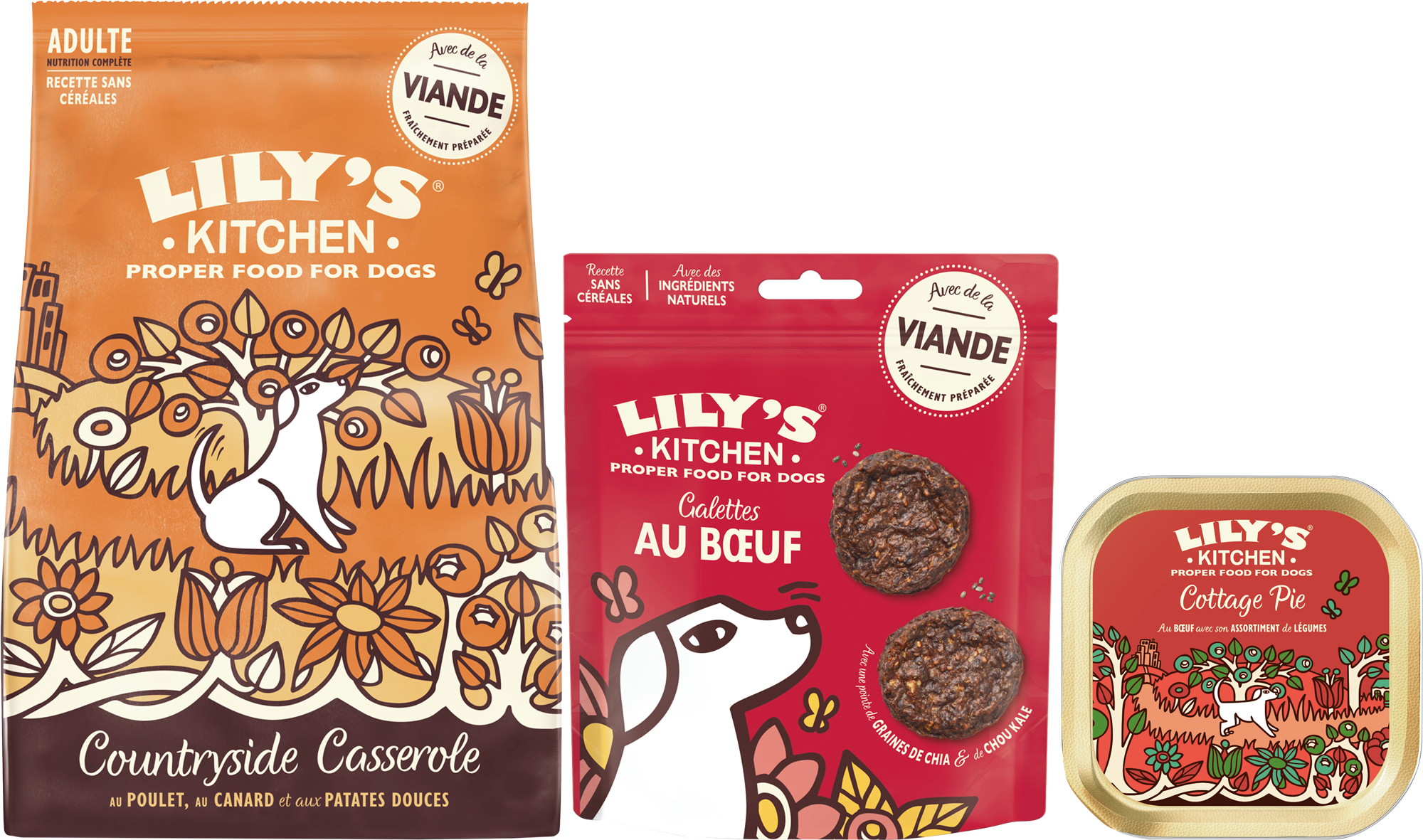 SUR LES PRODUITS PRÉSENTS EN MAGASIN DE LA GAMME "LILY'S KITCHEN"