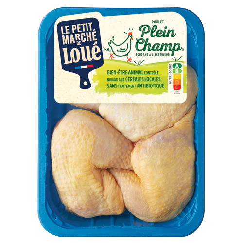 4 CUISSES DE POULET
