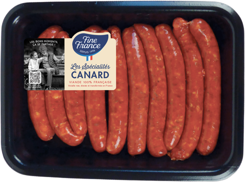 MERGUEZ AU CANARD À GRILLER X10