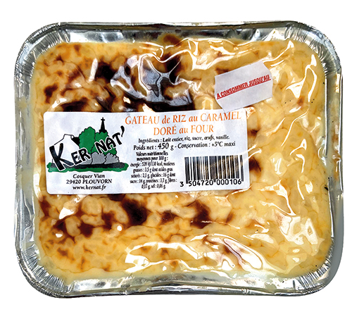 GÂTEAU DE RIZ AU CARAMEL