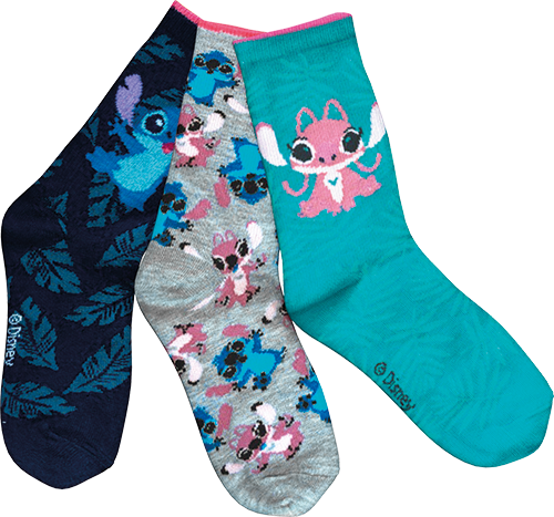 LOT DE 3  PAIRES DE CHAUSSETTES LICENCES ENFANT