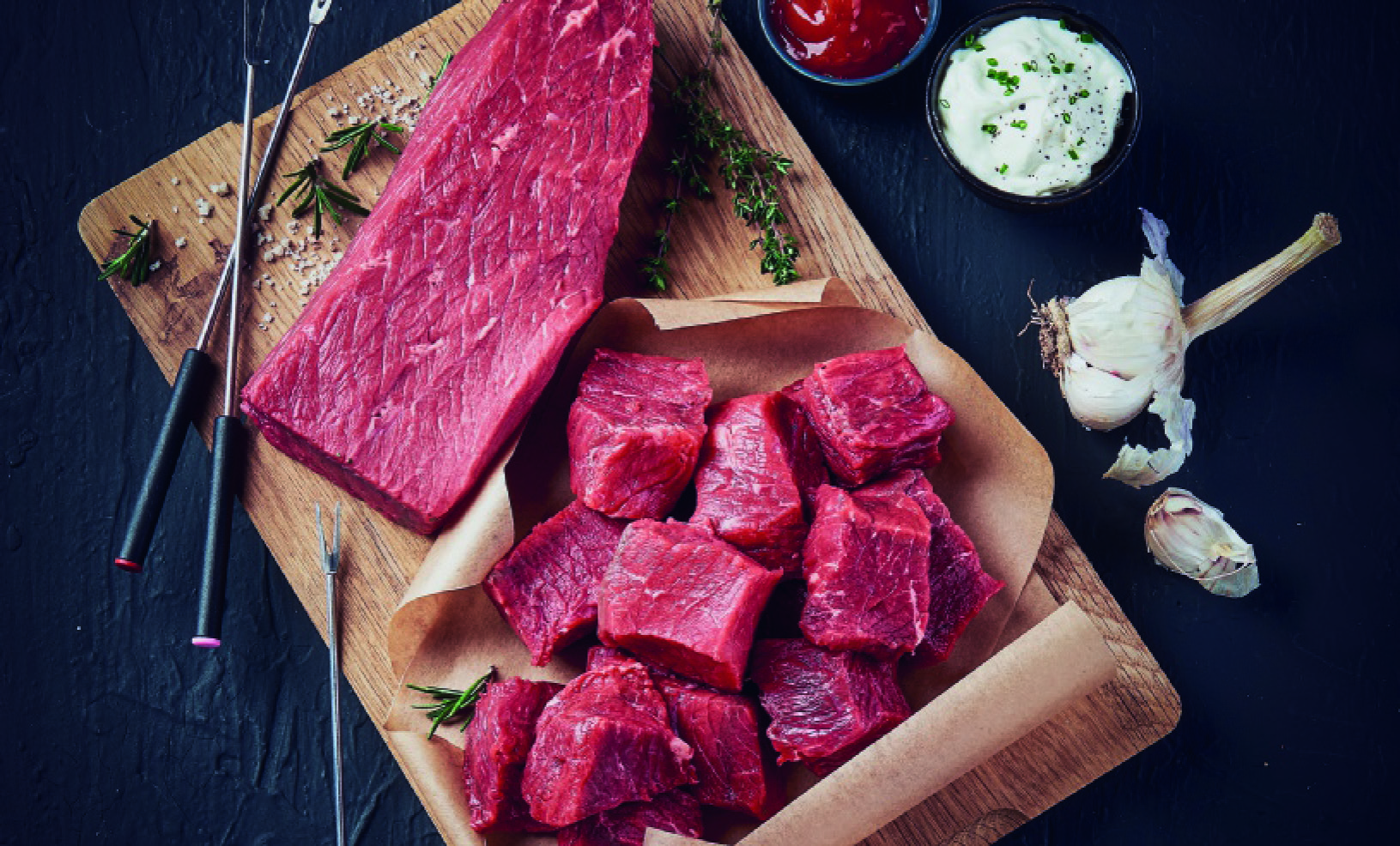 VIANDE BOVINE : PIÈCE À FONDUE