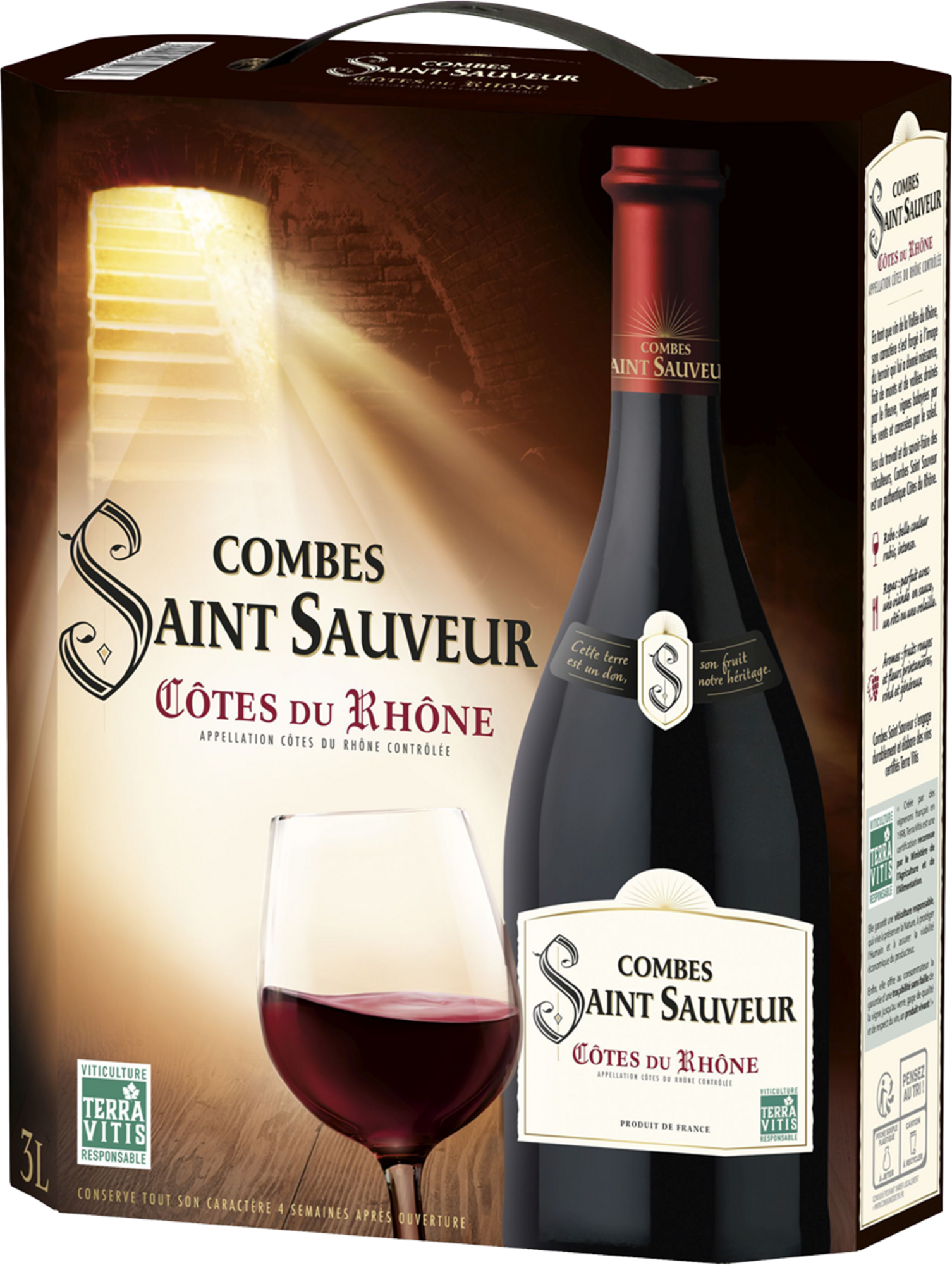 AOC CÔTES DU RHÔNE VIN ROUGE