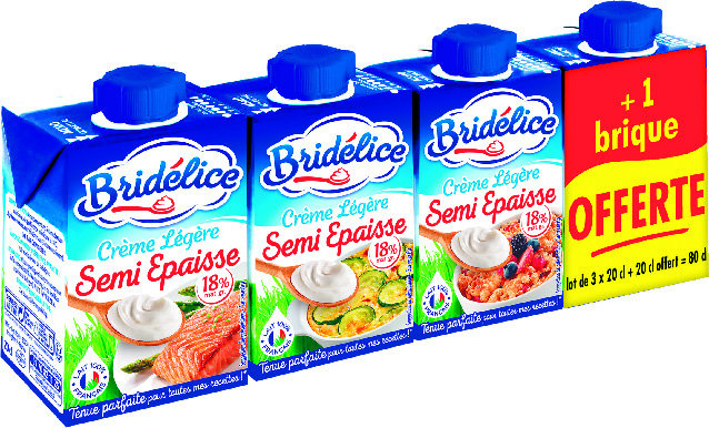 CRÈME LÉGÈRE SEMI-ÉPAISSE 18% MAT.GR.(7)