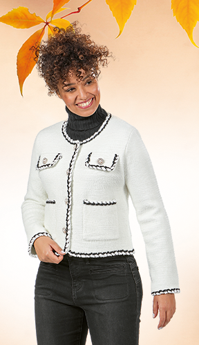 TOP COL ROULÉ CÔTELÉ