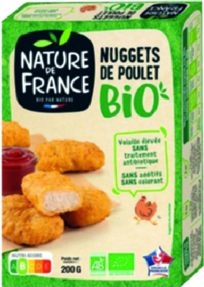 NUGGETS AU POULET BIO(6)