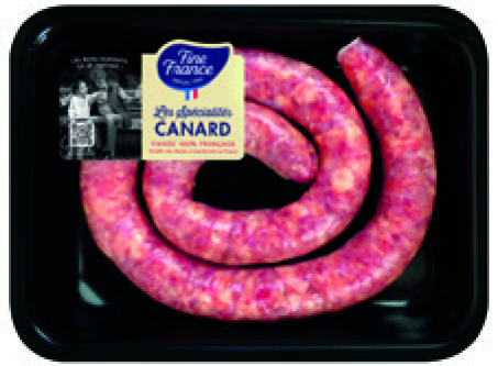 SAUCISSE DE CANARD 