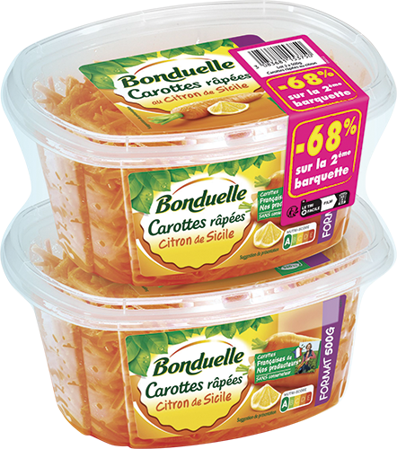 CAROTTES RÂPÉES CITRON DE SICILE