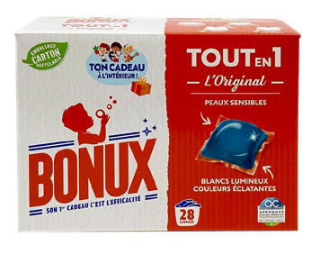 LESSIVE CAPSULES TOUT-EN-UN Bonux l’Original