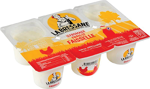 LE FROMAGE FRAIS EN FAISSELLE
4,5% Mat.Gr.