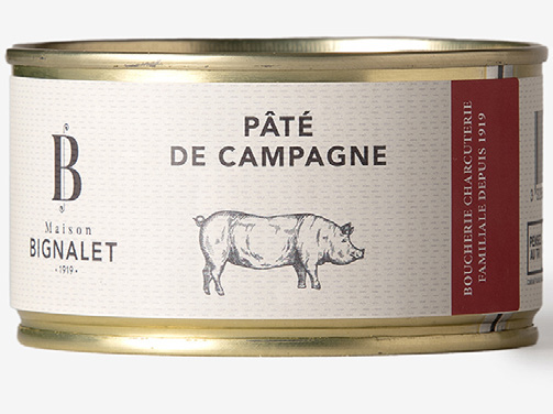 PÂTÉ DE CAMPAGNE Maison Bignalet