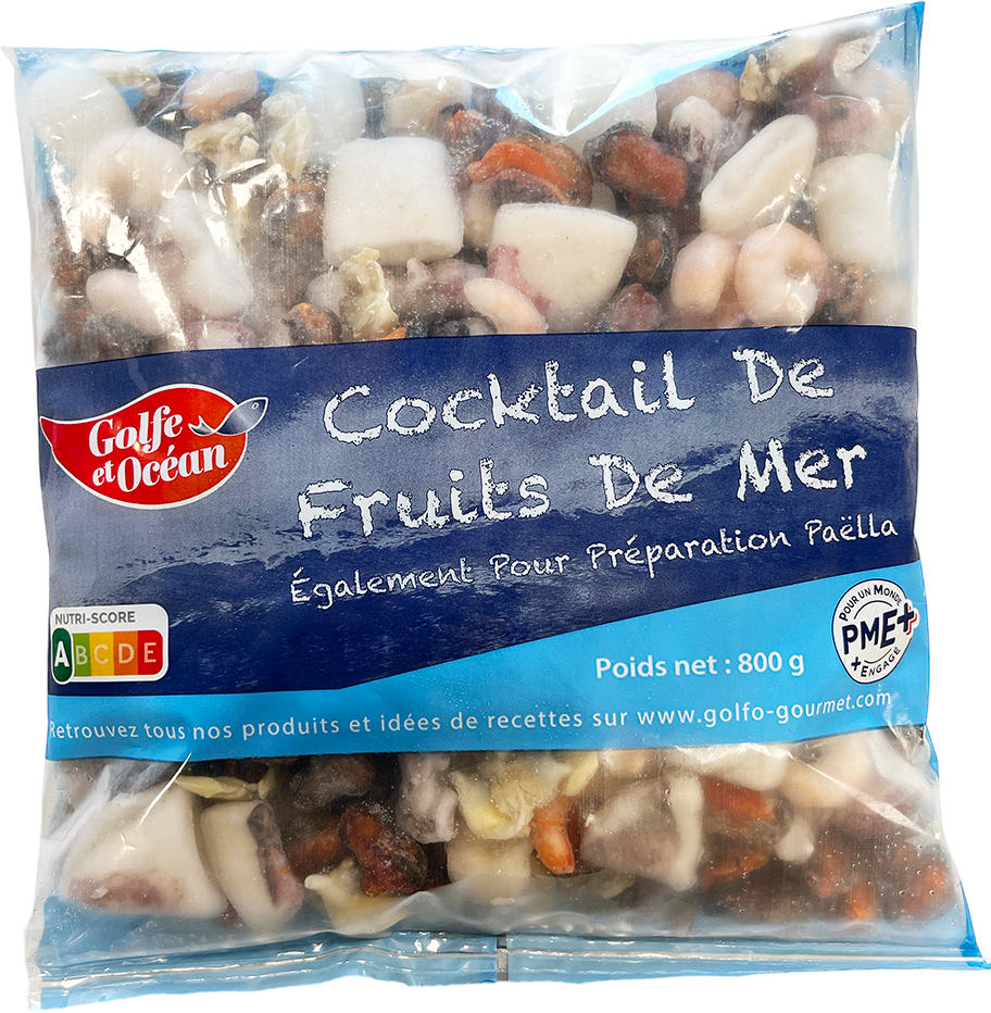 COCKTAIL DE FRUITS DE MER SURGELÉ