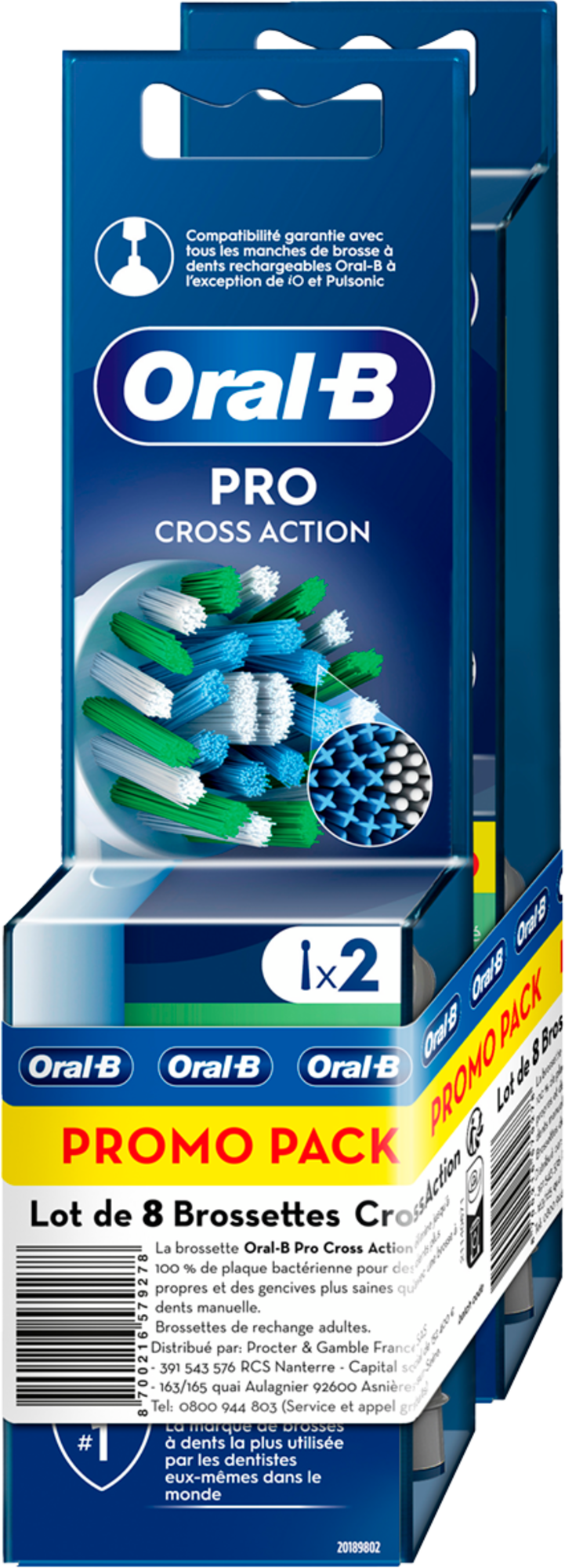 BROSSETTES POUR BROSSE A DENTS ELECTRIQUE