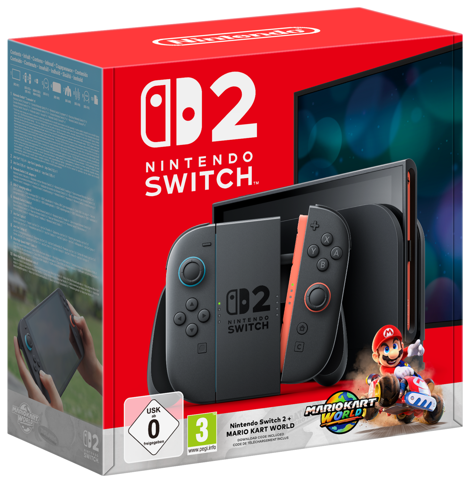 PACK CONSOLE NINTENDO SWITCH 2 + MARIO KART WORLD 