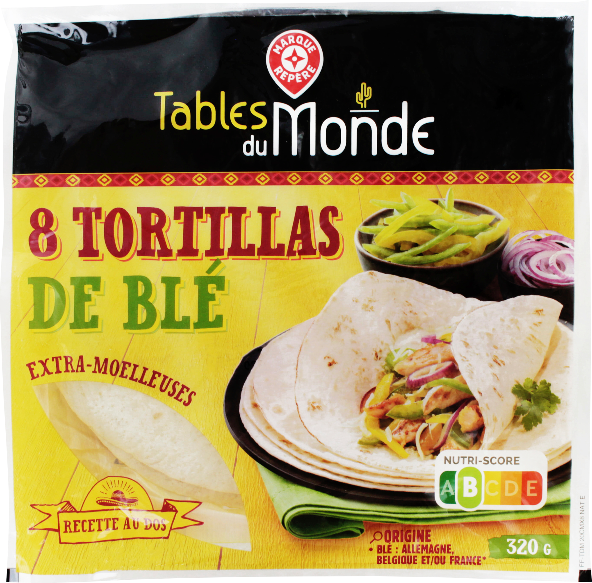 8 TORTILLAS