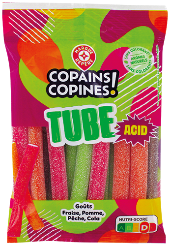 TUBES GÉLIFIÉS ACIDES
