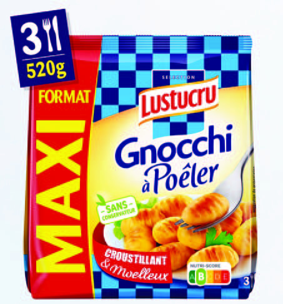 GNOCCHI À POÊLER NATURE MAXI FORMAT