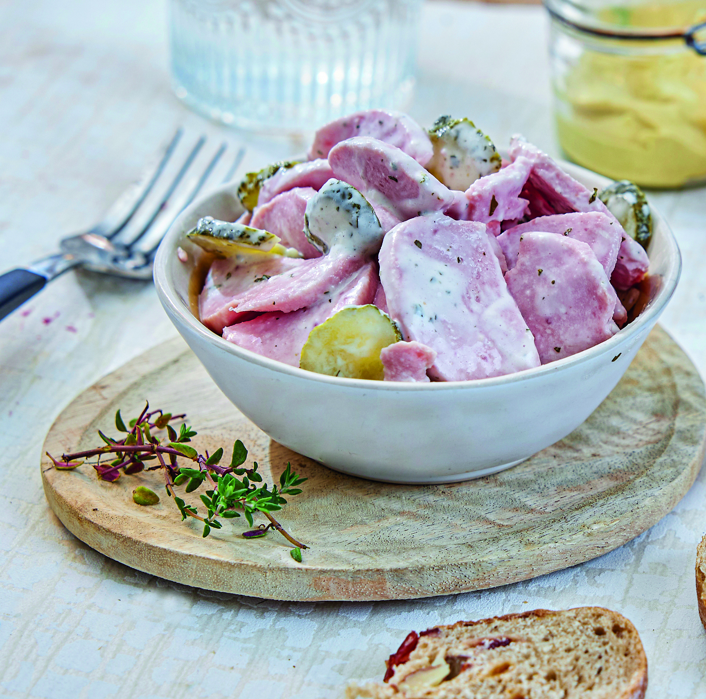 SALADE DE CERVELAS RÉMOULADE