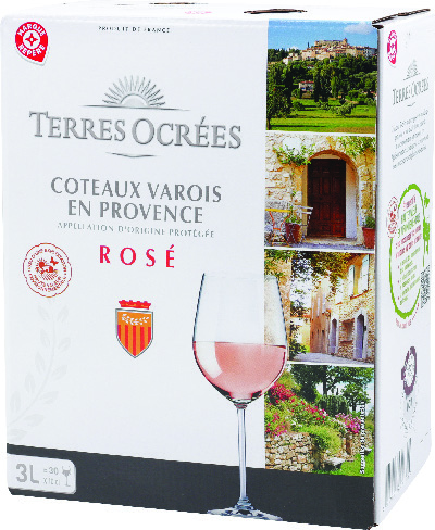 A.O.P(1) COTEAUX VAROIS EN PROVENCE(3) TERRES O...