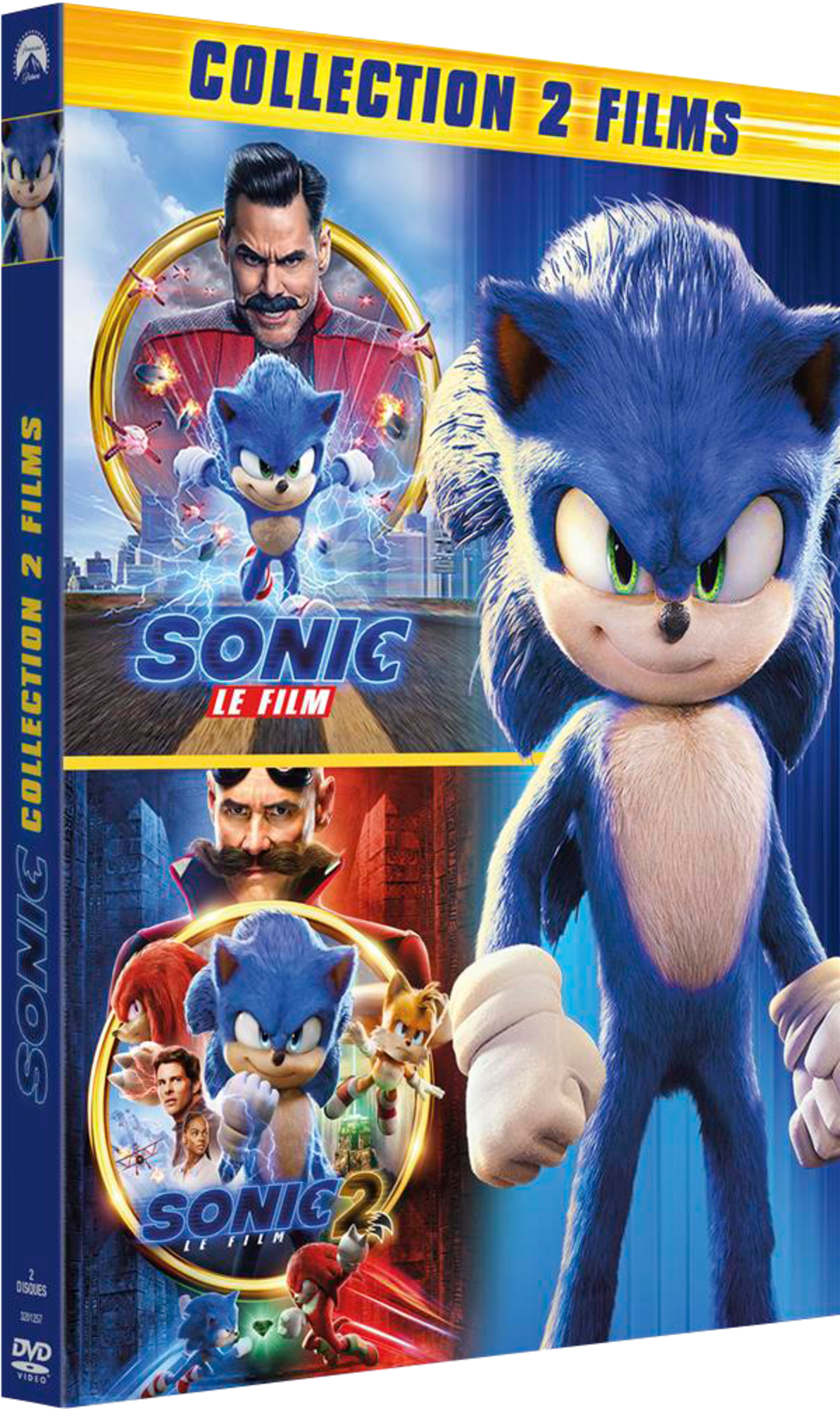 COFFRET SONIC 1+2 OU LA PAT'PATROUILLE LE FILM 1+2