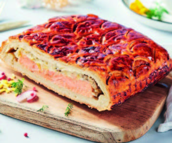 FEUILLETÉ AU SAUMON