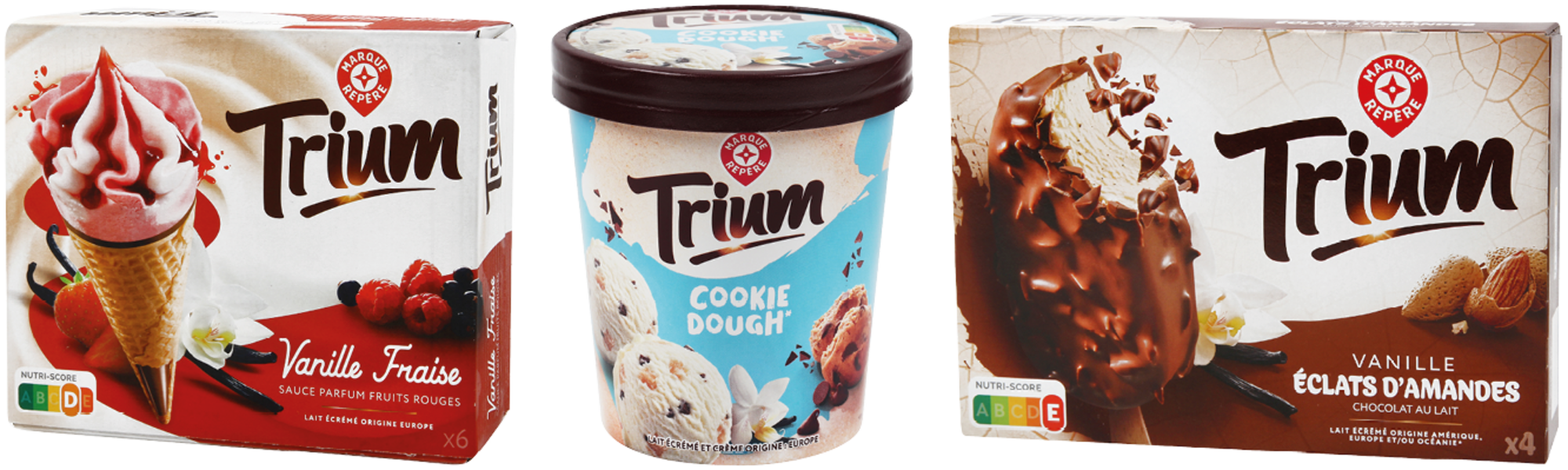 SUR LES PRODUITS PRÉSENTS EN MAGASIN DE LA GAMME “TRIUM”