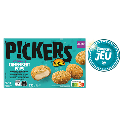PICKERS CREAMY CAMEMBERT POPS