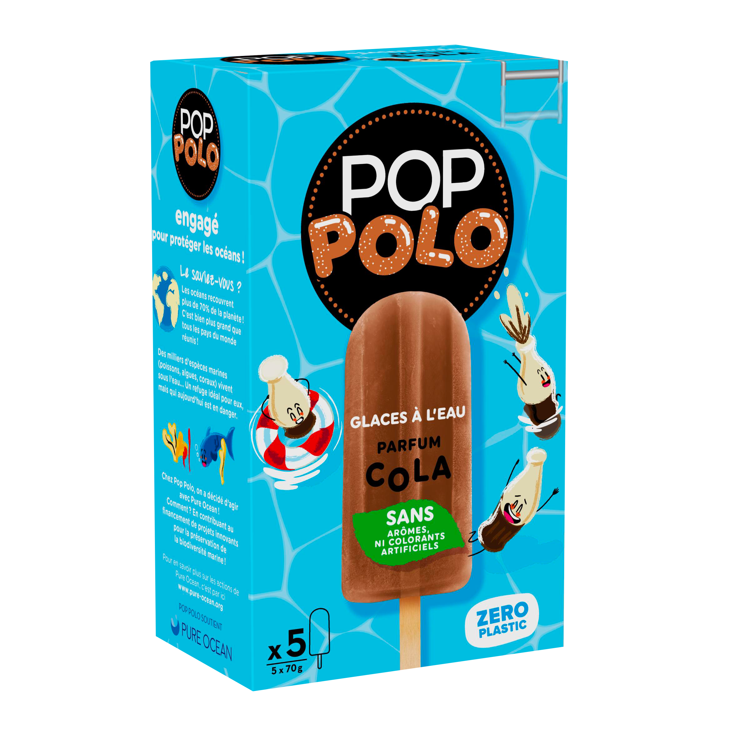 5 BATONNETS GLACES A L'EAU