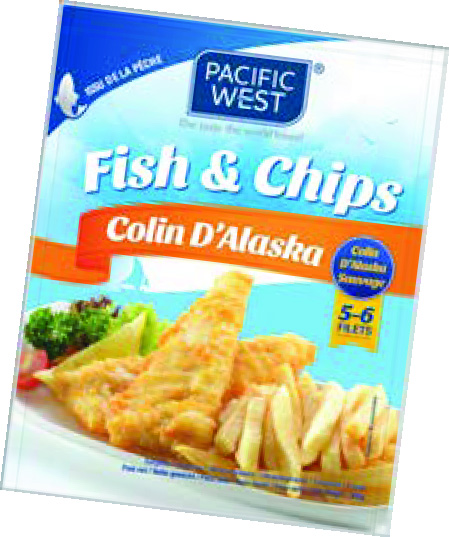 FISH AND CHIPS COLIN D'ALASKA PACIFIC WEST